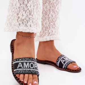 Sandał Klapki Model Avelina 5134 Black - Step in style