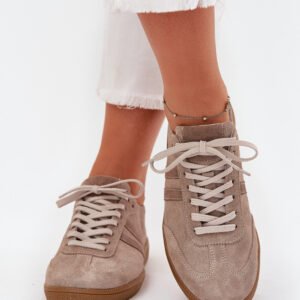 Buty Sportowe Model Zazoo N1068 Dark Beige - Step in style