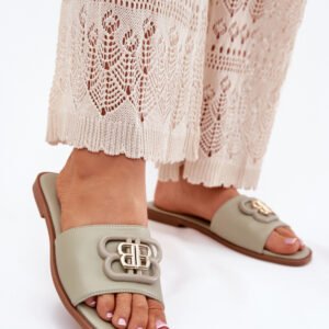 Sandał Klapki Model Nenitta 5257 Green - Step in style