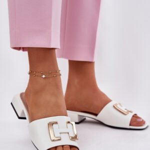 Sandał Klapki Model Vinceza 62229 White - Step in style