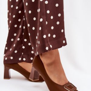 Czółenka Model Seriva 55-A30 Brown - Step in style