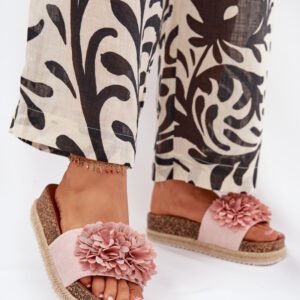 Sandał Klapki Model Tessara WD292 Pink - Step in style