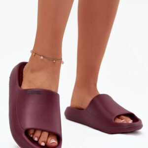 Sandał Klapki Model Big Star SS274422 Bordo - Step in style