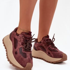 Buty Sportowe Model Big Star SS274625 HI-POLY SYSTEM Bordo - Step in style