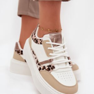 Buty Sportowe Model Big Star SS274357 Panterka White/Beige - Step in style
