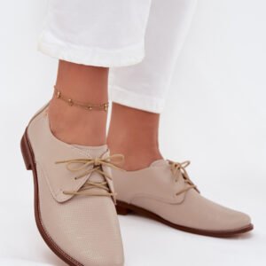 Półbuty Model Zazoo 4238 Beige - Step in style