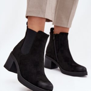 Sztyblety Model Zelia XJ-818A Black - Step in style