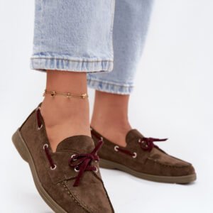 Mokasyny Model Calivra G482 Dark Green - Step in style