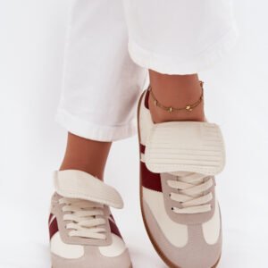 Buty Sportowe Model Ardira BL588P Bordo - Step in style