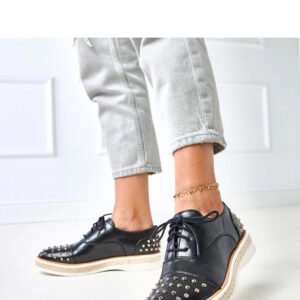 Półbuty Model Kamira 8563 Black - Solea