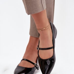 Baleriny Model Isvella QQ-269 Black - Step in style