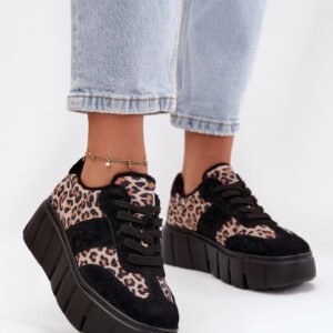 Buty Sportowe Model Vinceza 66841 Panterka Black - Step in style