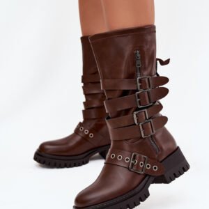 Kozaki Model Ivaline 3644 Brown - Step in style