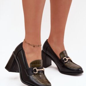 Półbuty Model Novella C-881 Green/Black - Step in style