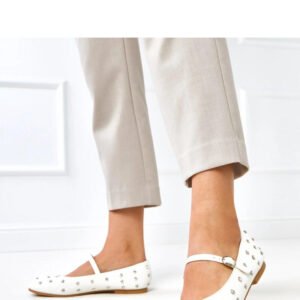 Baleriny Model Heidi GJ3093-3 White - Solea
