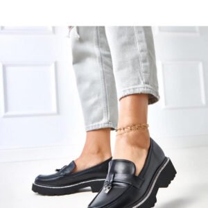 Mokasyny Model Katrena 20822-7 Black - Solea