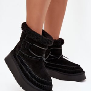 Śniegowce Model Big Star SS274372 Black - Step in style