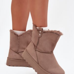 Śniegowce Model Evelira VL257P Dark Beige - Step in style