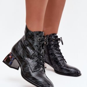 Botki Model Artiker 57C0132 Grey - Step in style