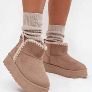 Śniegowce Model Big Star SS274129 Beige - Step in style