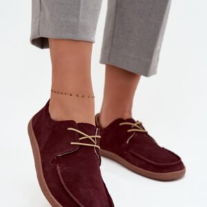 Półbuty Model Zazoo 327 Bordo - Step in style