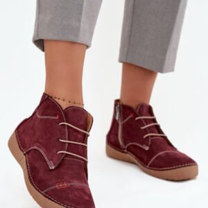 Półbuty Model Artiker 57C2116 Bordo - Step in style