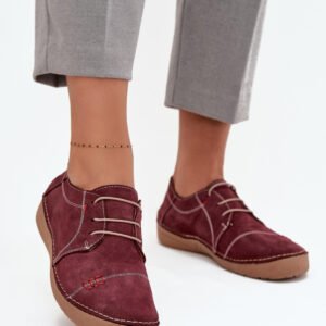Półbuty Model Artiker 57C2111 Bordo - Step in style