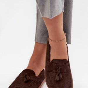 Mokasyny Model Zazoo 322 Czekolada - Step in style