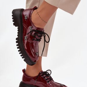 Półbuty Model Artiker 57C0336 Bordo - Step in style