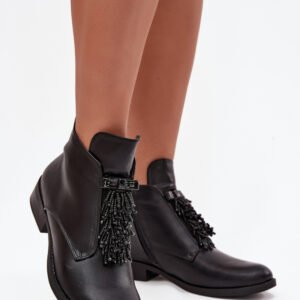 Botki Model S.Barski HY42-713 Black - Step in style