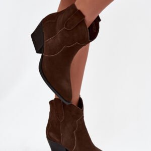 Botki Model Beretta NC1338KP Czekolada - Step in style