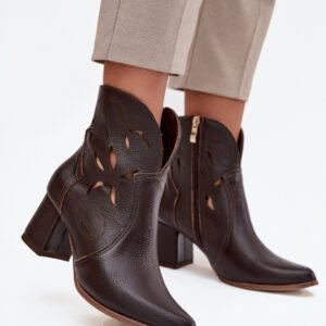 Botki Model Zazoo 3647 Czekolada - Step in style