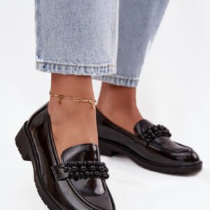 Mokasyny Model S.Barski HY52-541 Black - Step in style