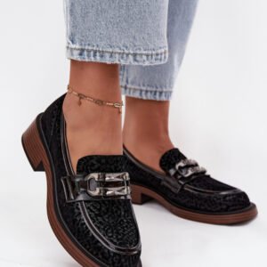 Mokasyny Model DA MR52-176 Black - Step in style