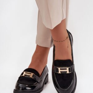 Mokasyny Model S.Barski HY52-545 Black - Step in style