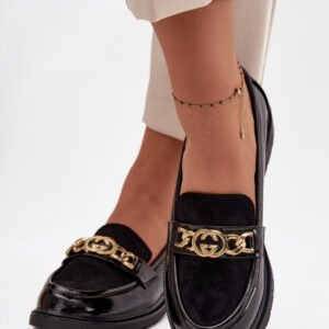 Mokasyny Model S.Barski HY52-540 Black - Step in style