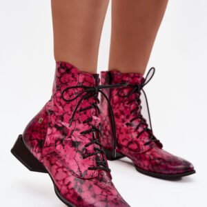 Botki Model Maciejka 06391-23 Pink - Step in style