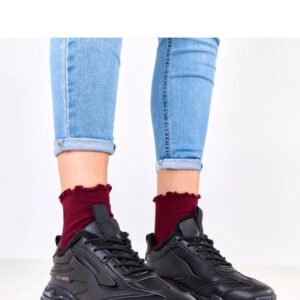 Buty Sportowe Model Steves XY2815-1 Black - Solea