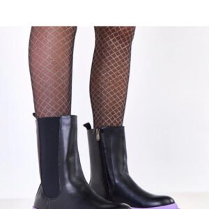 Botki Model Fortley D89516-5 Black - Solea