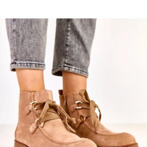 Botki Model Katrins A8226 Beige - Solea