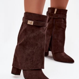 Botki Model Luvielle LA3116 Czekolada - Step in style