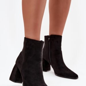 Botki Model Inessa 6371A Black - Step in style