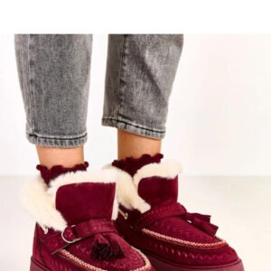 Śniegowce Model Maurisa C2068-6 Bordo - Solea