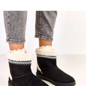 Śniegowce Model Sensila C2066-1 Black - Solea