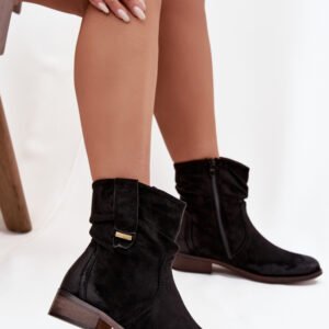 Botki Model Gracia 25BT35-9180 Black - Step in style