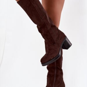 Kozaki Model Sanelle LH-8 Czekolada - Step in style