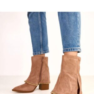 Botki Model Felicia AA-11 Beige - Solea