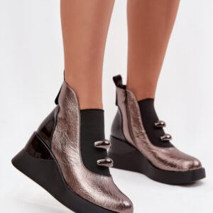 Botki Model DA MR52-106 Metall - Step in style