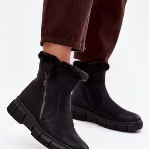 Śniegowce Model Briselle 25BT02-9407 Black - Step in style