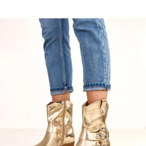 Botki Model Cedisa RQ498 Gold - Solea